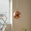 Luminaire suspendu géométrique 1 lumière mauve-920614634-921875754