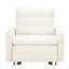 Fauteuil-lit 3 en 1, méridienne extra longue 80 po avec chargement USB, poches de rangement et boîte-1499095712