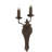 Torsade Steel Candle Wall Light