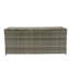 Boîte de rangement en rotin gris 113 gallons New Classic