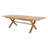 Burquez 10 - Person Teak Patio Dining Set with Extendable Rectangular Table , Sunbrella® Cushions Included-1378989037
