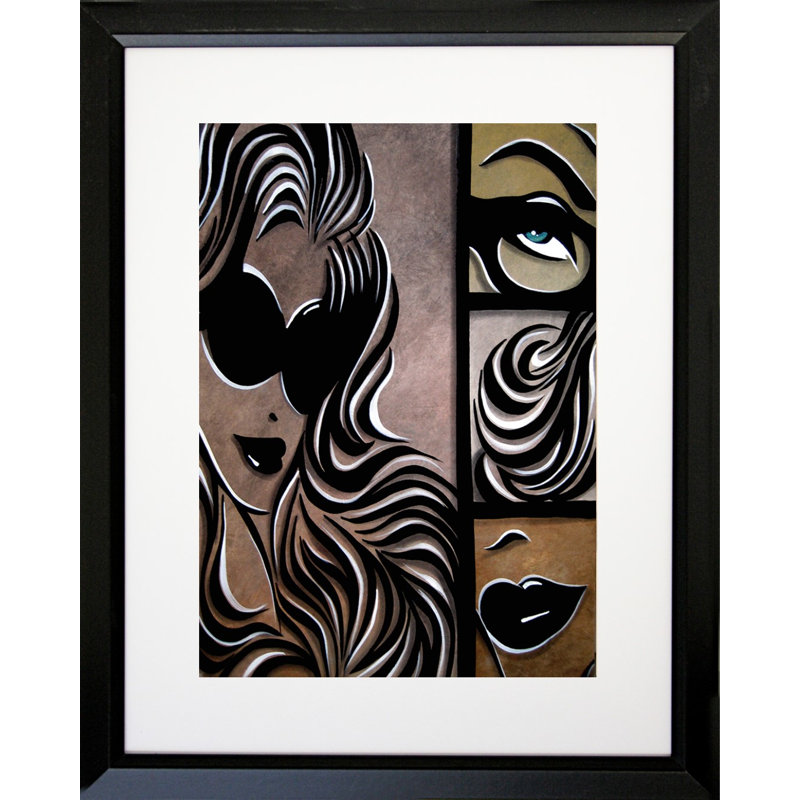 «Options» par FidoStudio, impression encadrée, Cadre noir, Blanc, H 16 po x l 20 po x P 1 po