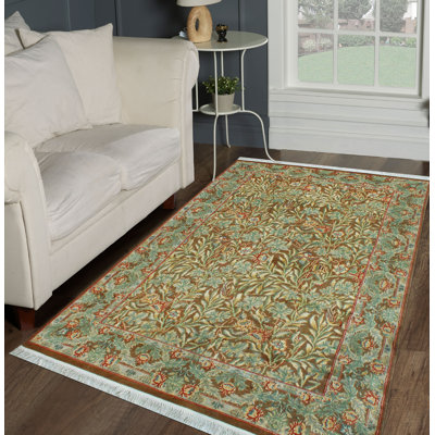 Pak-Persian Parwiz Brown Rug