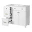 36" Bathroom Vanity with Ceramic Sink, Standard and Double-Layer Drawers and Soft Close Doors-1781297955