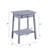 ACME Kaife Accent Table, Gray Finish-195306553