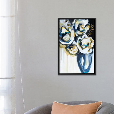 «Blooms in Sea Foam», reproduction sur toile