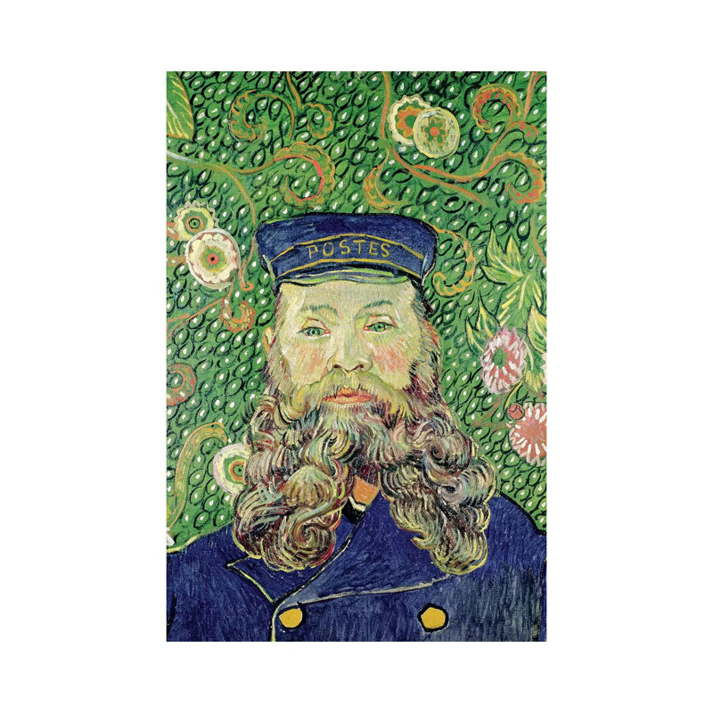 Portrait du facteur Joseph Roulin, 1889 - Giclée sur toile tendue avec châssis, H 26 po x l 18 po