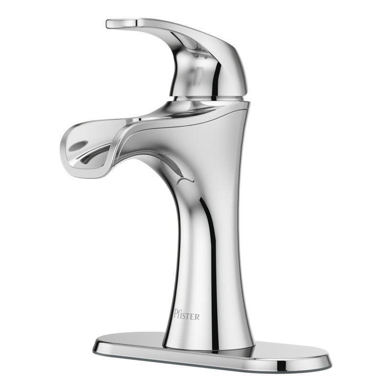 Robinet de salle de bains monotrou avec ensemble de drainage