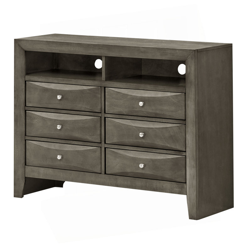 Commode média Marilla, Gris