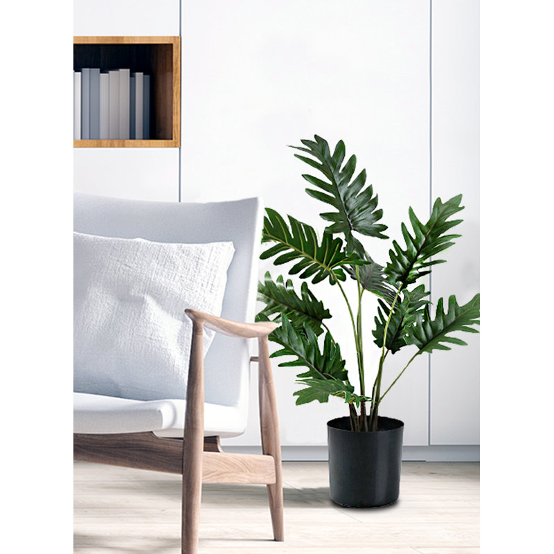 Plante artificielle en pot 17 po Philodendron