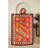 Antibacterial Cotton Area Rug, 2.6 x 4.9 Feet | Non-Slip PVC Underside & Dot Base | 100% Cotton, 7.0 mm Total Thickness | Machine Washable, Red, Green, White & Yellow | Perfect for Home Decor & Comfort-112936181