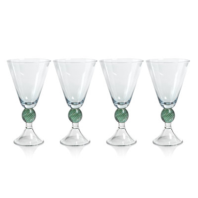 Colmar Vintage Stemmed Glasses, Set of 4
