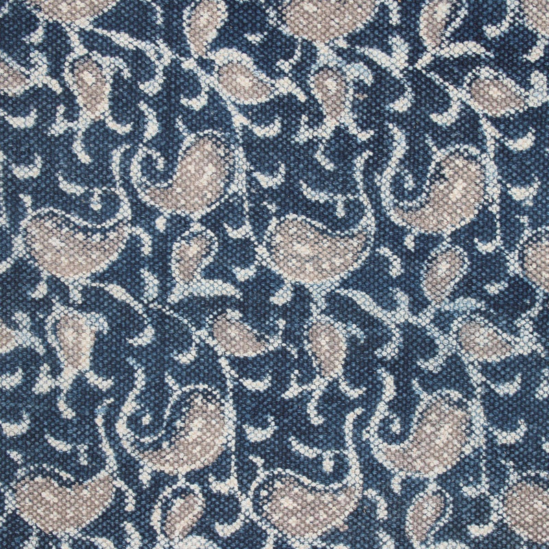 Tapis gris en coton Masim