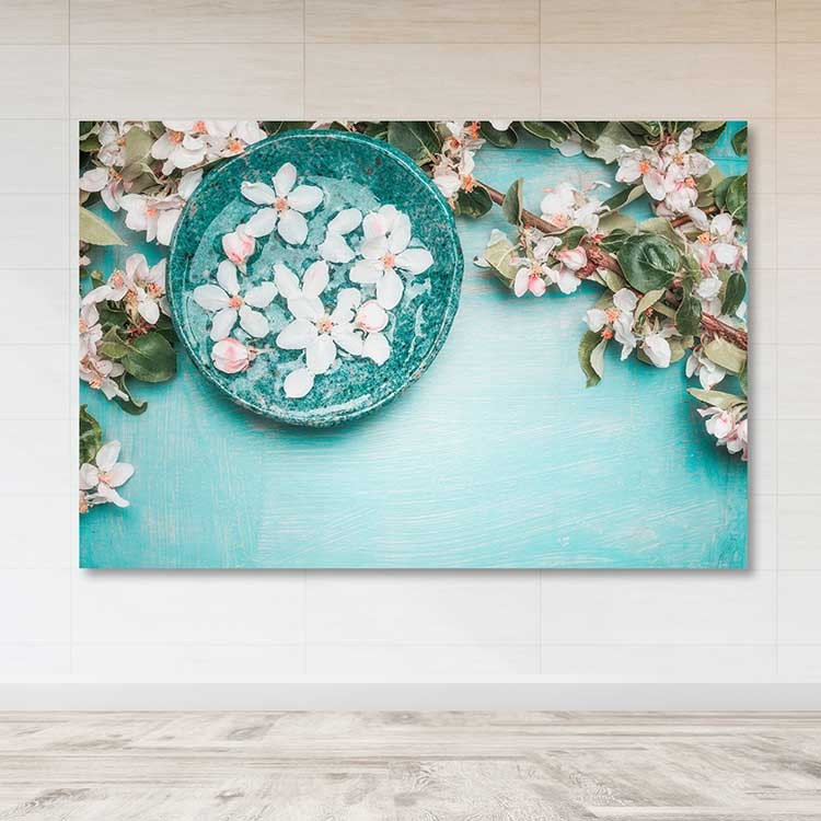 Peinture décorative sur toile