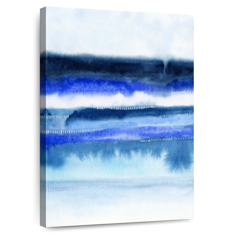 Avery, littoral abstrait II, H 48 po x l 32 po