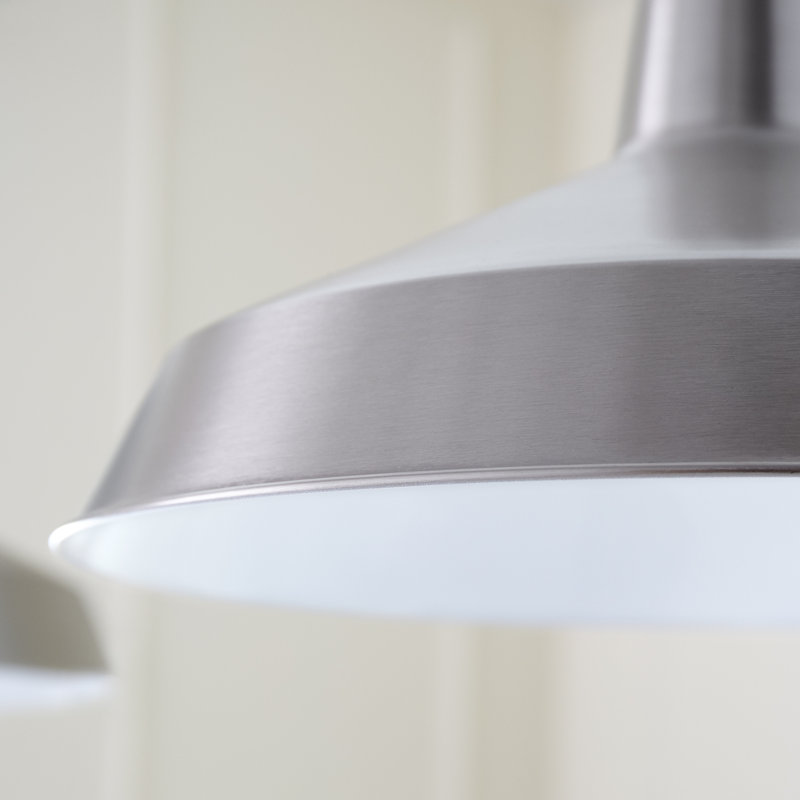 Danishia 1 - Light Dome Pendant, Satin Nickel