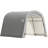Shed-in-a-Box® Shelter ROUND, 10x10x8, GRY