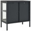 Buffet moyen en acier thermolaqué gris anthracite-783220340-802837835