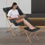 Fauteuil d'appoint douillet capitonné et rembourré avec cadre en métal doré pour le salon-491022507-520988956