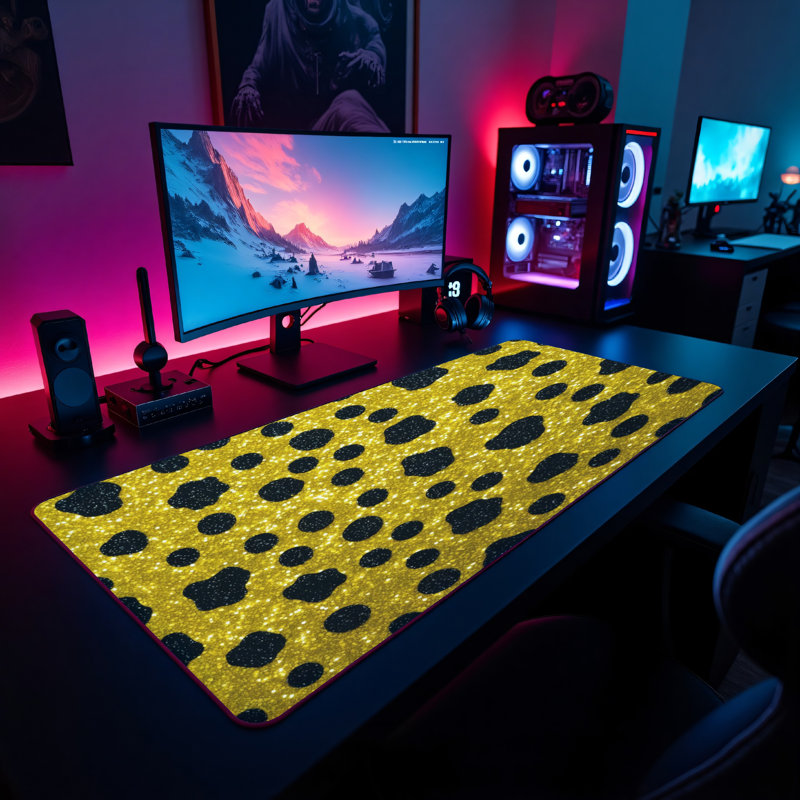 Polyester Desk Pad, 31.5x15.5