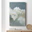 Toile tendue avec châssis de qualité supérieure Big Clouds II - prête à être accrochée-536087544