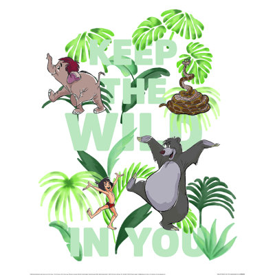 The Jungle Book (Keep the Wild in You) Paper Print
