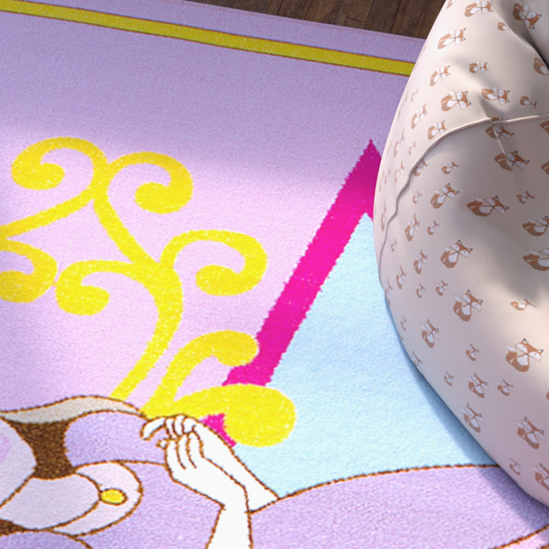 Angela Rectangle Nylon Rug, Rectangle 4'11" x 6'11"