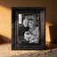 Cadre photo noir traditionnel 1 pièce 8 "x 10" avec changement de photo facile-134436100-134436104-134436106