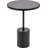 Wolak Marble and Metal Cylinder Base Side Table