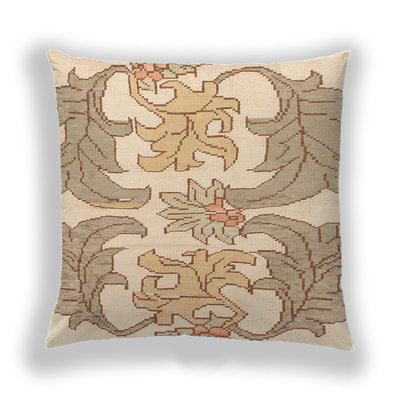 Floral Reversible Pillow Cover