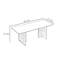 Table de salle à manger moderne Modern-1560811418