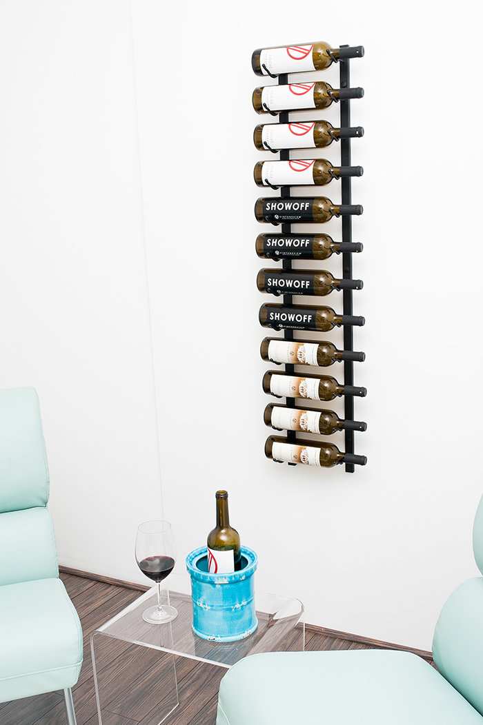 Wall Mounted Wine Bottle Rack