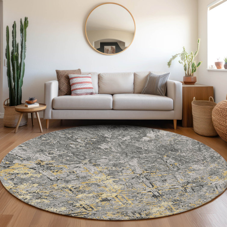  Mahaney Indoor/Outdoor Area Rug with Non-Slip Backing