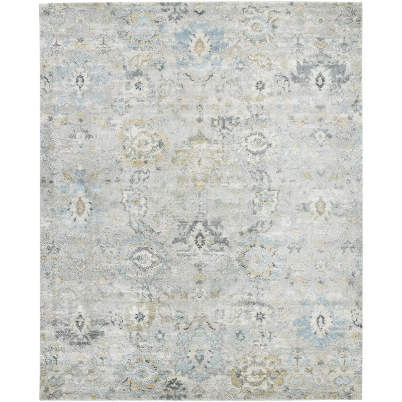 Tapis traditionnel tissé à la machine Amaurion, Rectangle 7 pi 10 po x 10 pi