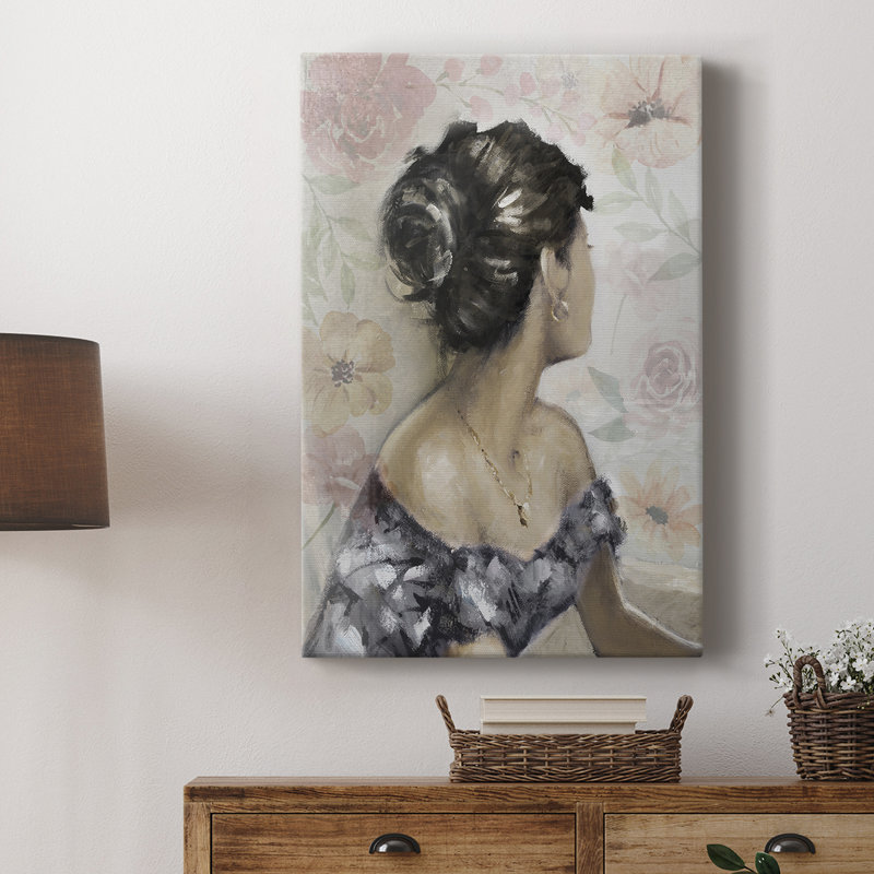 Regard romantique - galerie Cavas sur mesure, H 18 po x l 12 po