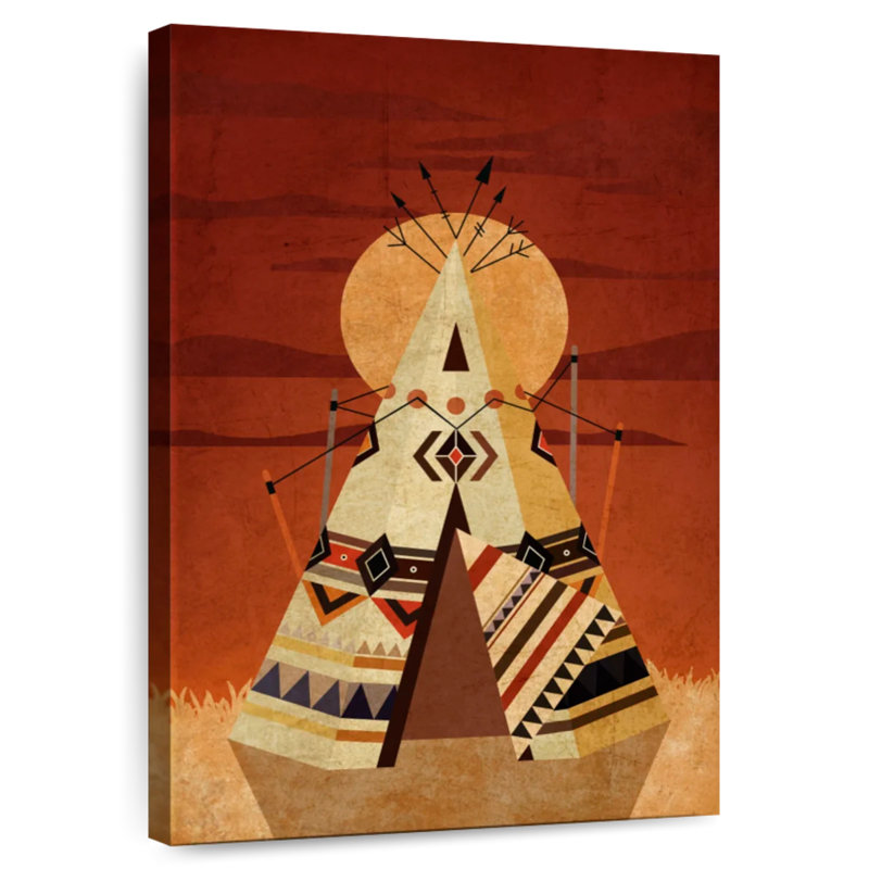 Wigwam Lelar, H 48 po x l 32 po
