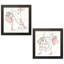 « style mode i & ii », ensemble de 2 reproductions de peintures à l’aquarelle-662515627-662577943