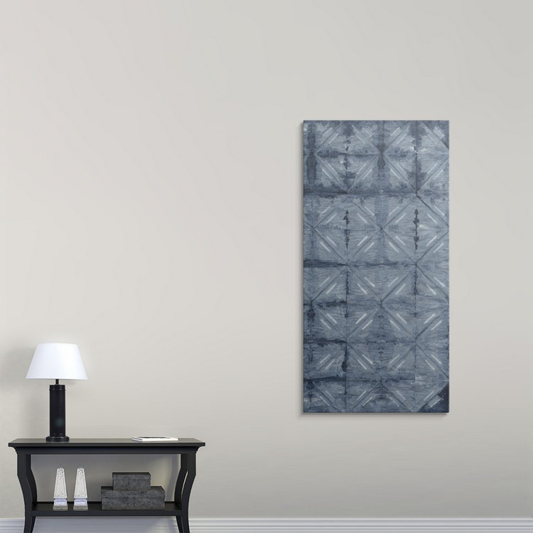 Athey «Shibori IV», impression, H 30 po x l 15 po x 1,5 po, Toile