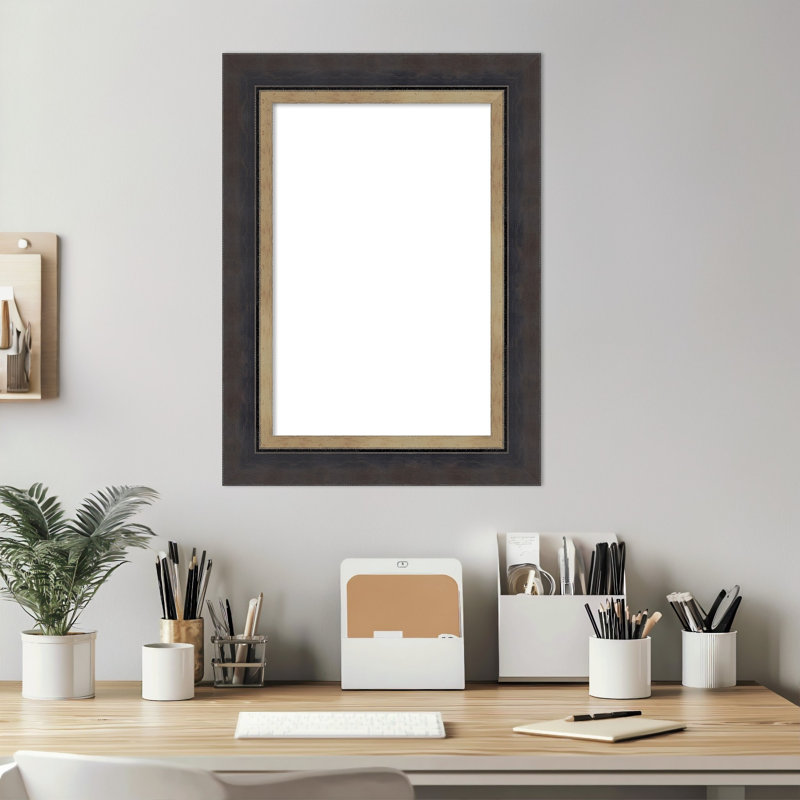 Tableaux d'organisation martelés martelés gris anthracite, H 23 po x l 17 po
