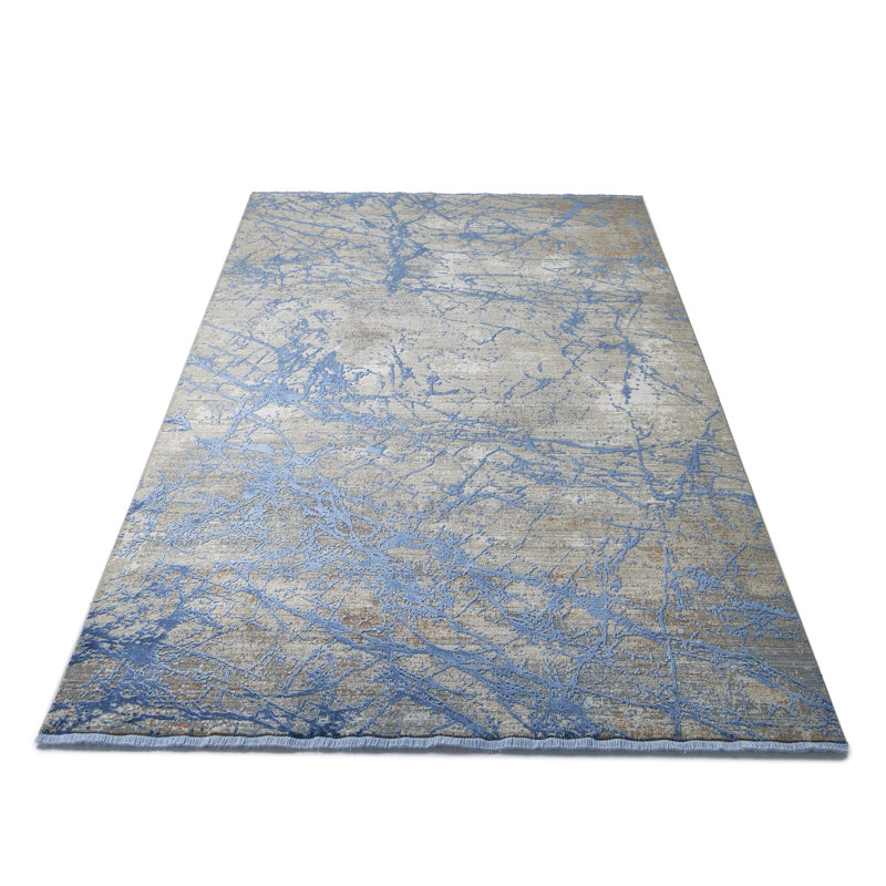 Alphe Abstract Area Rug, Rectangle 60 x 90cm