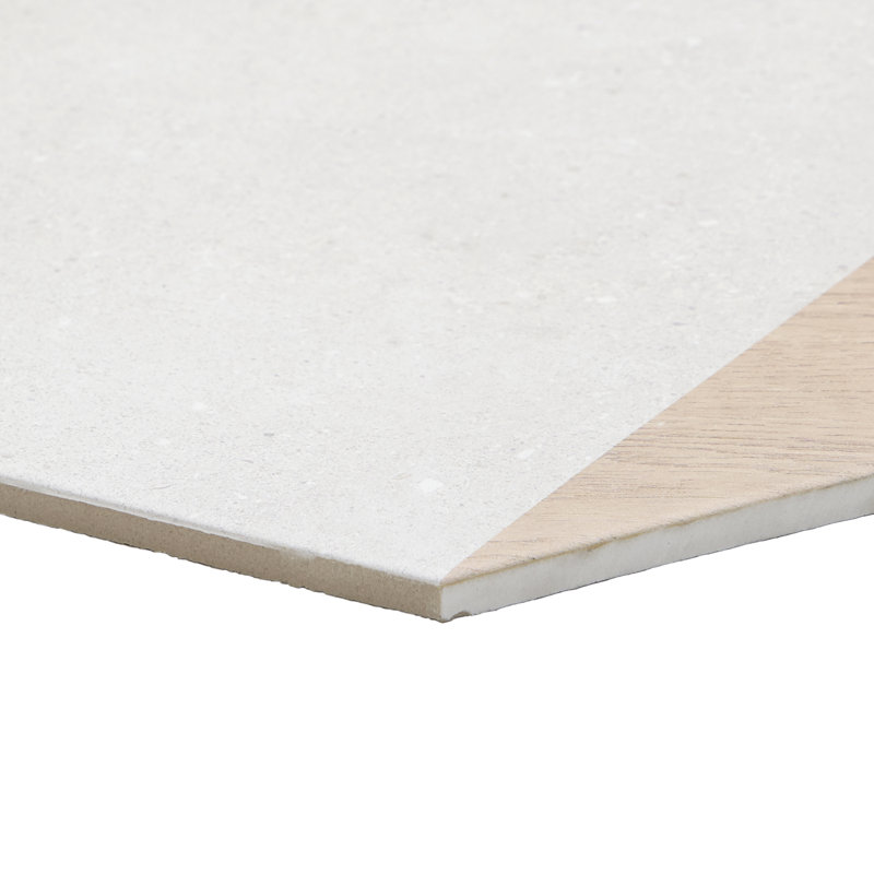 Arbour Hex 13" x 14.5" Porcelain Wood Look Wall & Floor Tile (10.51 Sq. Ft. / Case), White