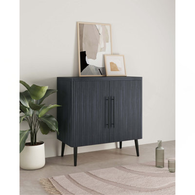 Buffet décoratif gris anthracite