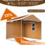 Remise de jardin d'extérieur robuste de 6 pi x 4 pi, porte verrouillable, ventilation, coussins de patio, fouillis de garage, remise en métal avec cadre stabilisé et fenêtres - idéale pour le rangement d'outils pour la pelouse,