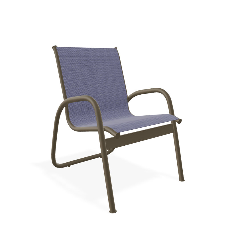Fauteuil de patio Gardenella, Bois de plage texturé, Brise