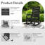 Chaise berçante en PEHD Adirondack-114313800