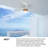 Neo 52-in Indoor/Outdoor Flush Mount Smart Ceiling Fan with Integrated LED + Remote-84037678