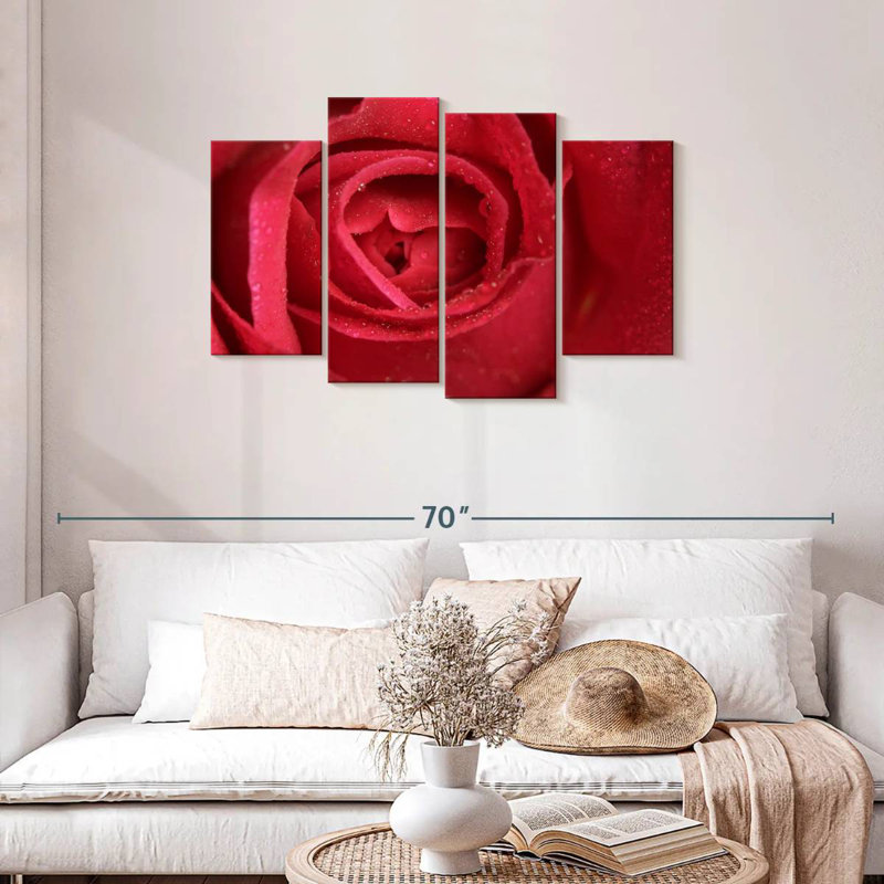 Blossoming Red Rose