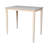Rubberwood Rectangular Solid Wood Top with Solid Wood Base Dining Table