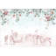 Papier peint amovible avec jardin et fleurs-796686566