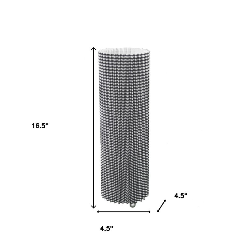 Lampe de table 16,5 po noire